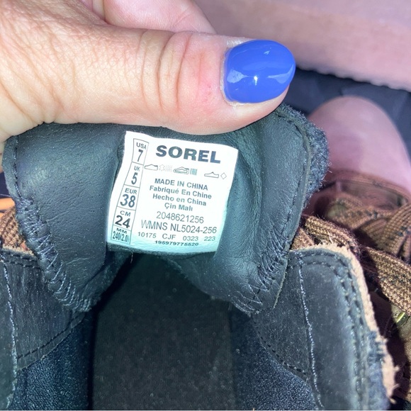 Sorel Evie II NW Lace Bootie 7 / 38 - Picture 7 of 15